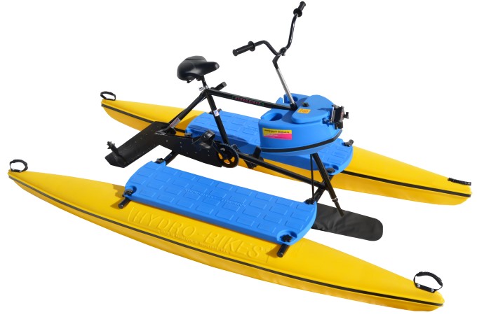 A clear picture of the Hydrobike Explorer